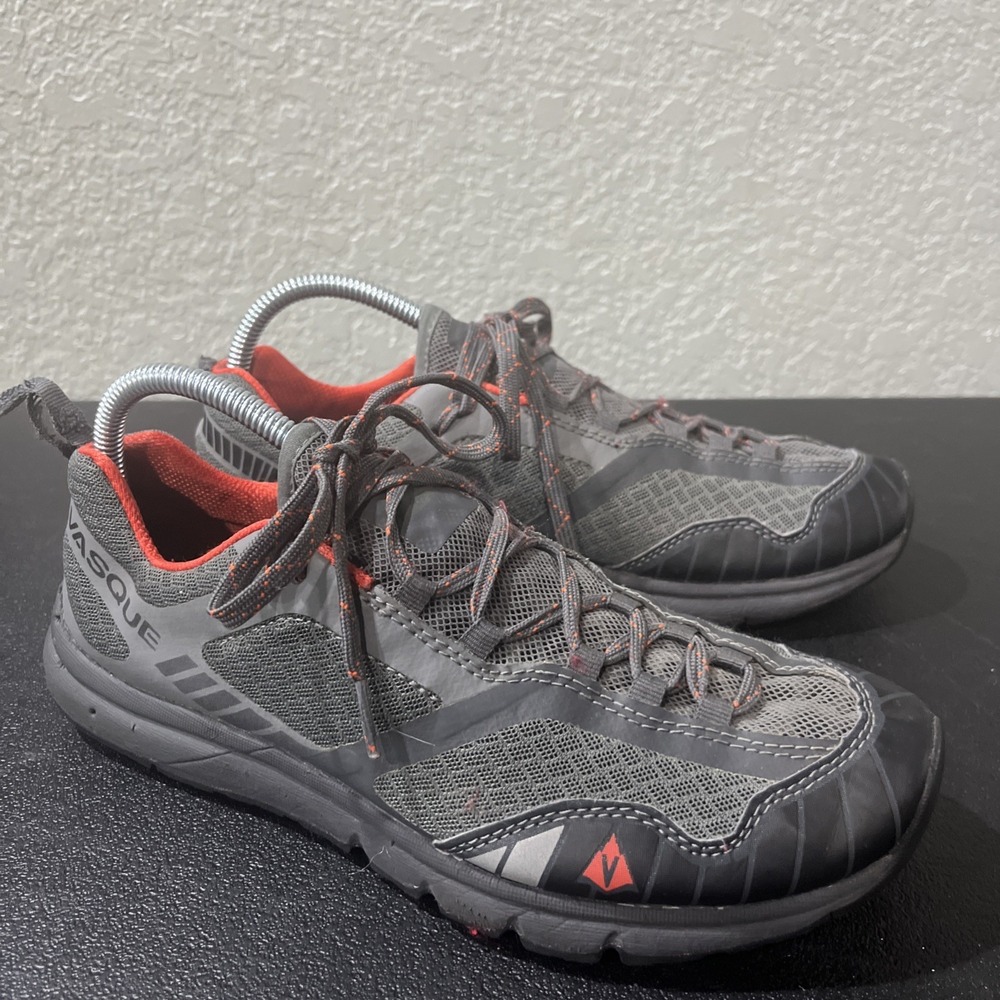 Vasque‎ Vertical Velocity Trail Running Hiking Outdoor Shoes Sz 8.5M Black Red